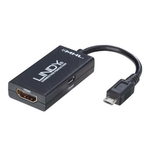 Bild av LINDY Smartphone adapterkabel: MHL till HDMI - 0,15m