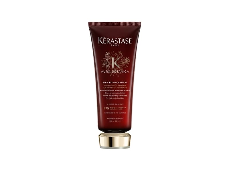 Kerastase Soin Fondamental 200ml, Kvinna, Matt hår, Normalt hår, 200 ml, Motverkar frissigt hår, Näringsgivande, Shine, Arganolja, Kokos, Rör