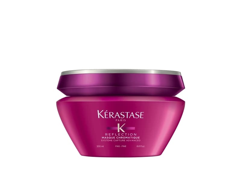 Kerastase Reflection Masque Chromatique - Thick Hair 200ml, Kvinna, Colored hair,Thick hair, 200 ml, Skydd för färgat hår, Näringsgivande, Linolja, B