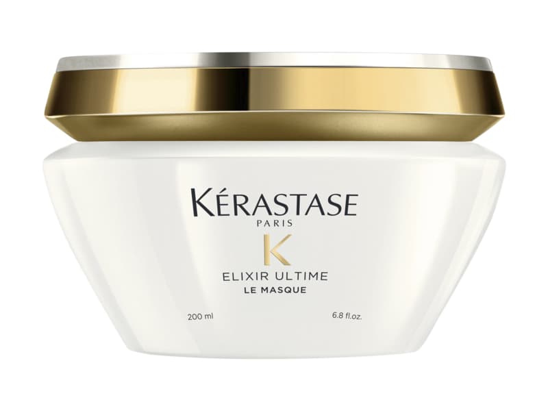 Kerastase ELIXIR ULTIME, Kvinna, Matt hår, Svart, Blond, Brun, Chestnut colour, Röd, 200 ml, Revitaliserande, Shine, Mjukgörande, Burk