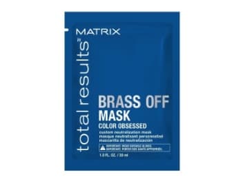 Matrix TOTAL RESULTS BRASS OFF CUSTOM, Kvinner, Sprøtt hår, Farget hår, Normalt hår, Chestnut colour, 30 ml, Revitalisering, Shine (lys), Kompakt hus