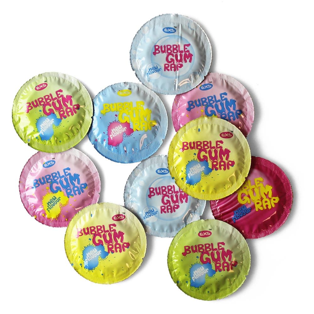 EXS Kondomer - Bubblegum Rap 10 pack