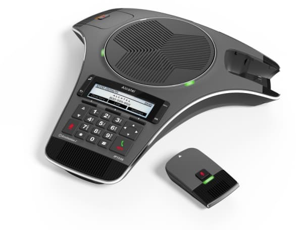 Alcatel IP1550, IP conference phone, Knapper, Svart, 158 x 57 piksler, G.711a,G.711u,G.722,G.726,G.729, A2DP,AVRCP,HFP,HSP