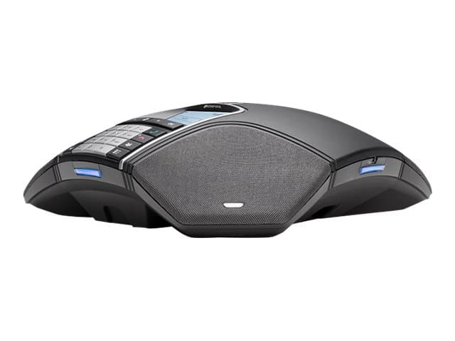 Konftel 300Wx IP - VoIP-konferansesystem - DECT\GAP\CAT-iq - treveis anropskapasitet - SIP - lakrissvart