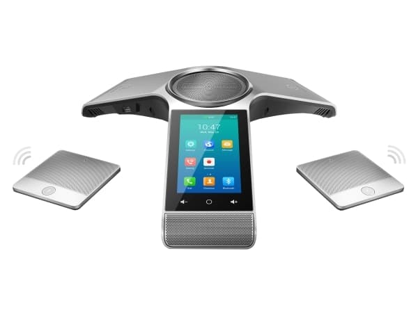 Yealink CP960, IP-konferansetelefon, Berøring, Sølv, LCD, 12,7 cm (5"), 1280 x 720 piksler