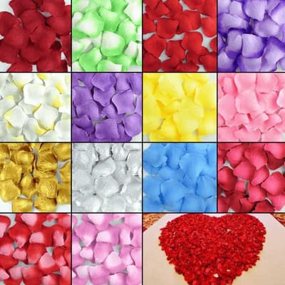 200-pack Rosenblad olika färger
