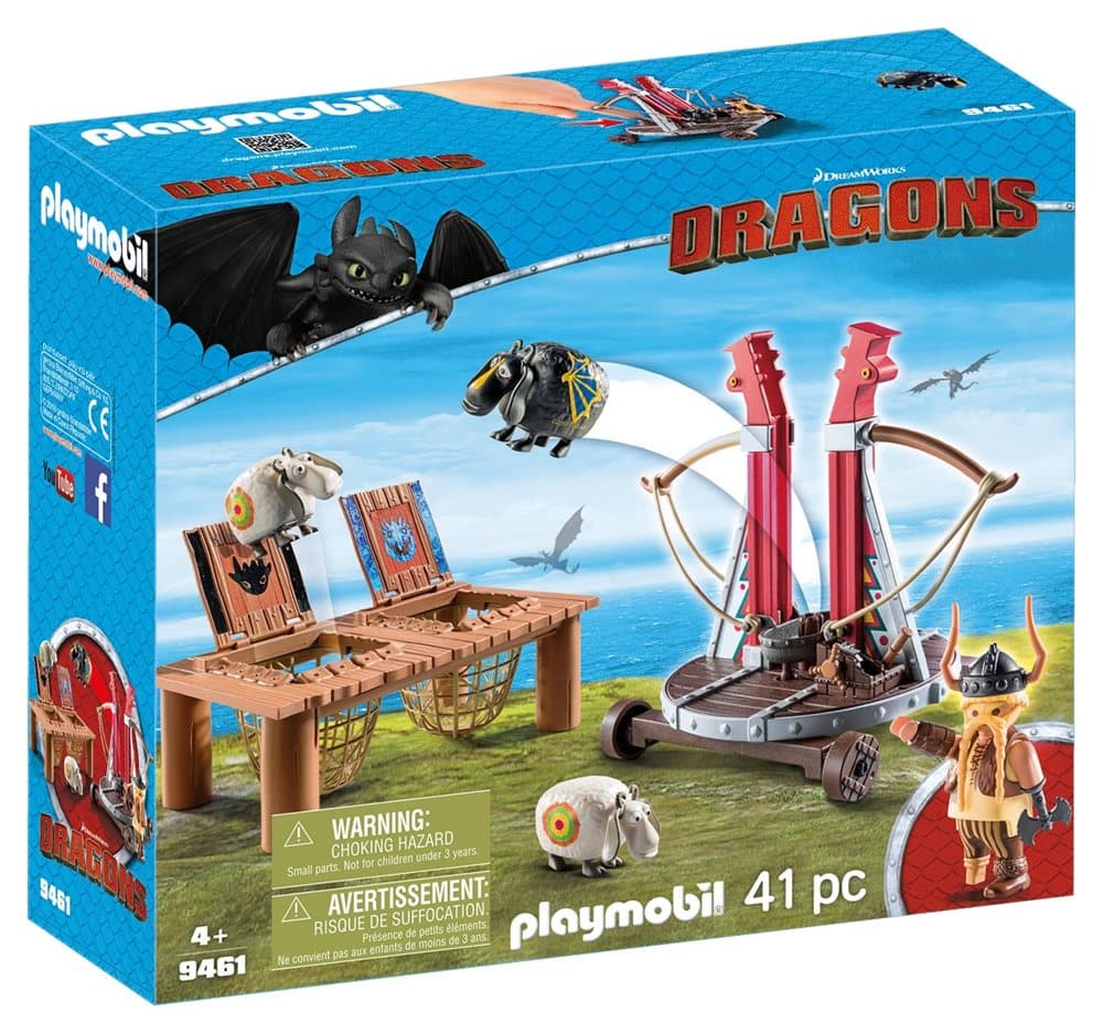 Gape Rapkäft med fårsele, Playmobil Dragons (9461)