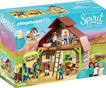 Ladugård med Lucky, Pru och Abigail, Playmobil (70118)