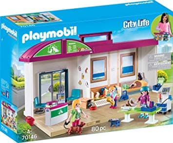 Veterinärklinik att ta med, Playmobil (70146)