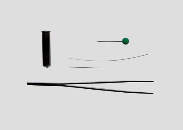 Märklin 7226, Landskap, Märklin, 16.5 mm, 5 styck, Svart