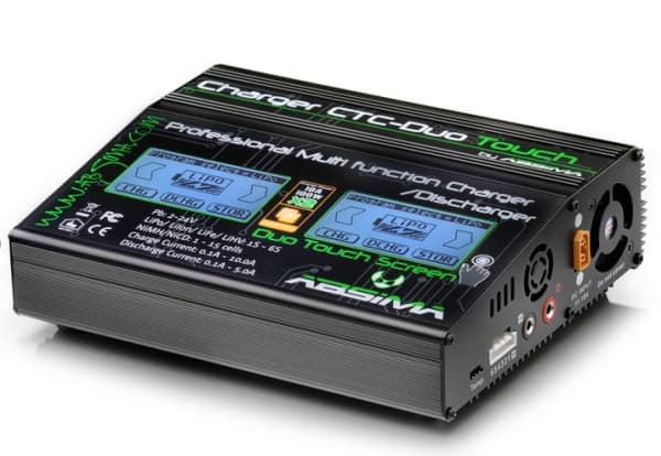Absima 4000022, Household battery, AC,DC, Lithium Iron Phosphate (LiFePo4), Lithium Polymer (LiPo), Lithium-Ion (Li-Ion), Nikkel-kadmium..., Svart, L