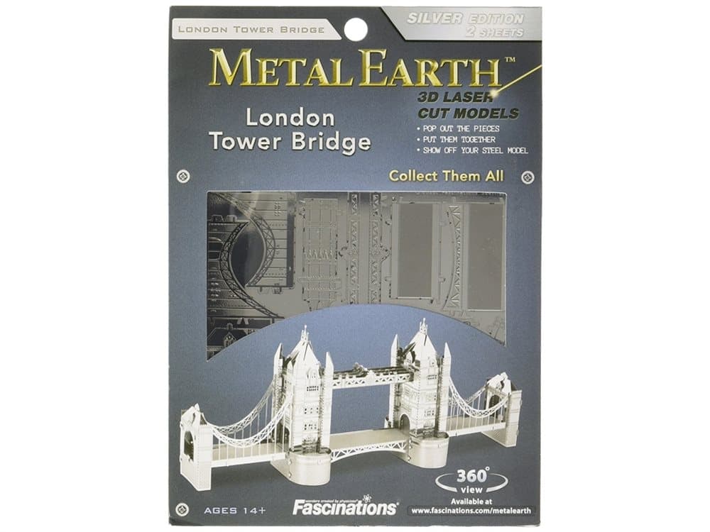 Metal Earth London Tower Bridge Metalbyggesæt