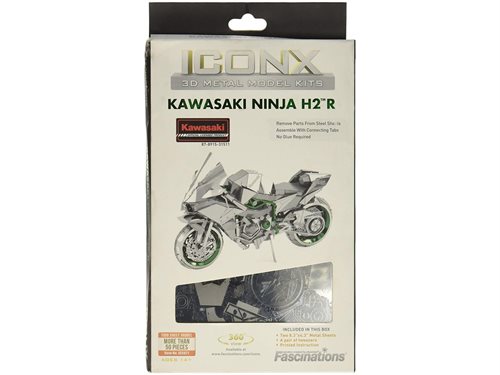 Bild av Metal Earth Iconx Kawasaki Ninja Green Metalbyggesæt