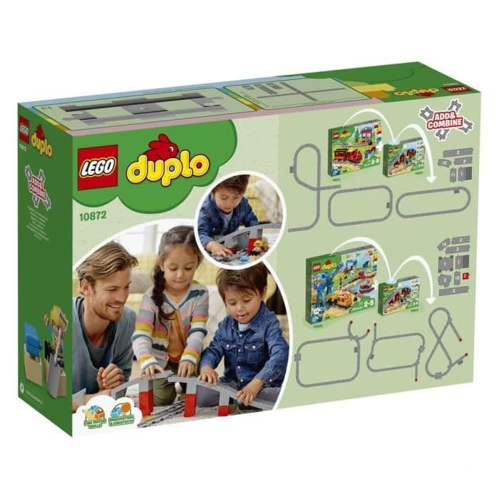 LEGO DUPLO 10872 Tågskenor och bro