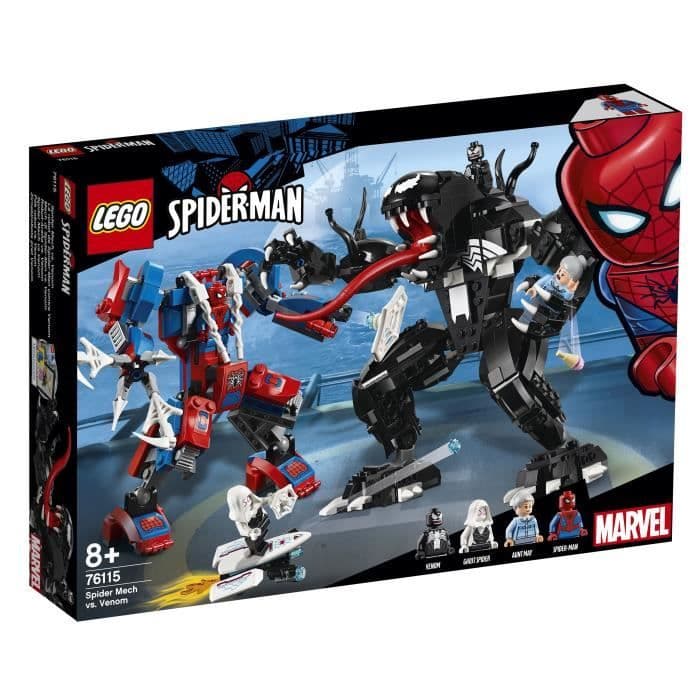 LEGO Marvel Spider-Man 76115 Spider-Man Robot vs. Venom