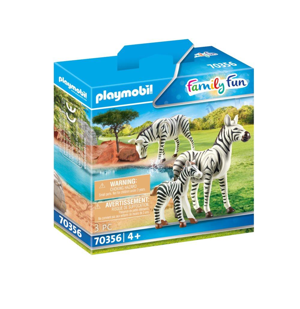 Playmobil Family Fun 70356 Två zebror med unge