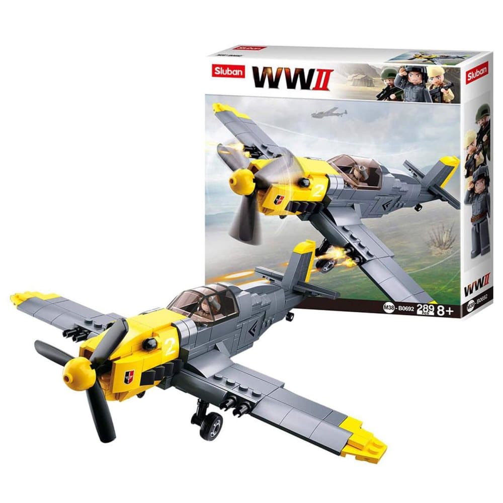 Sluban WWII, Rakennussarja - Messerschmitt Bf 109 Fighter