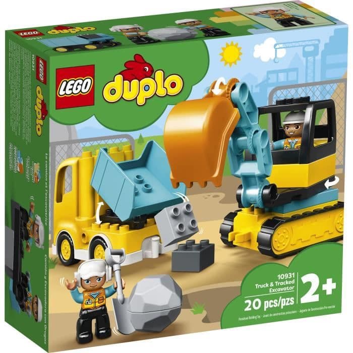 LEGO DUPLO Construction 10931 Truck og rendegraver