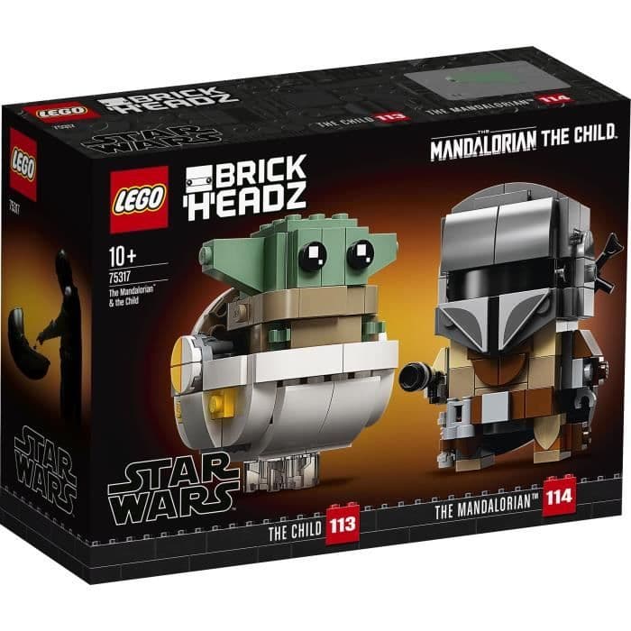 LEGO BrickHeadz Star Wars 75317 - Mandalorian og barnet