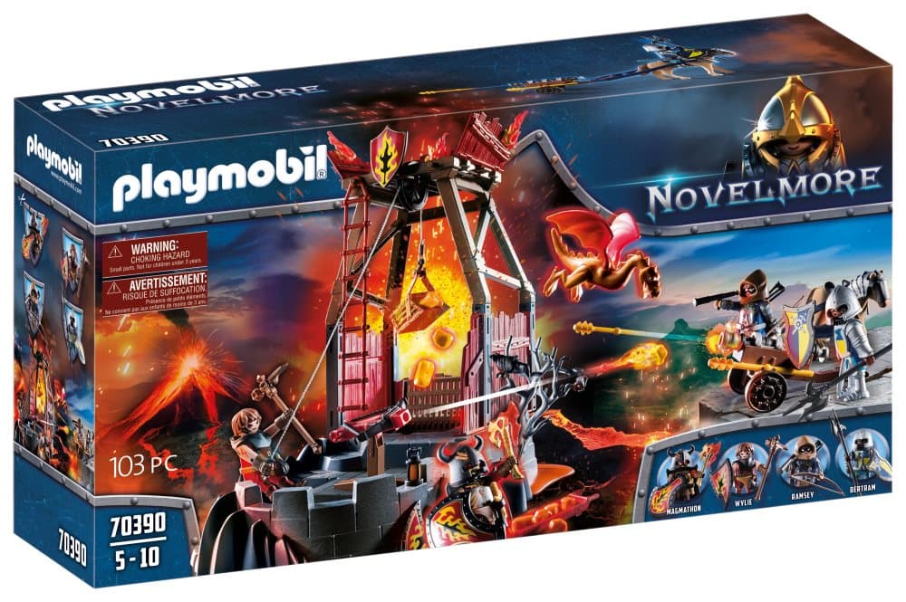 Playmobil Novelmore, Burnham Raiders lavagruva (70390)