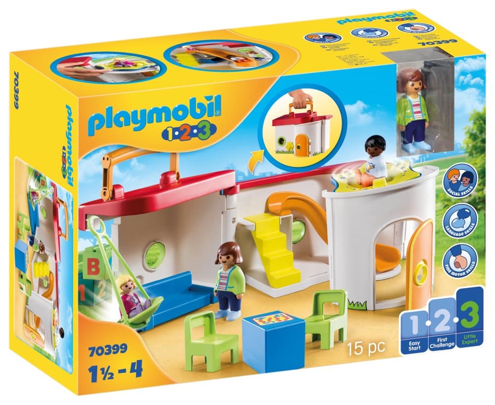 Playmobil 1.2.3, Min medtagbara förskola (70399)