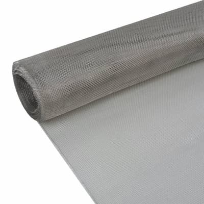 Insektsnät rostfritt stål 100x500 cm silver