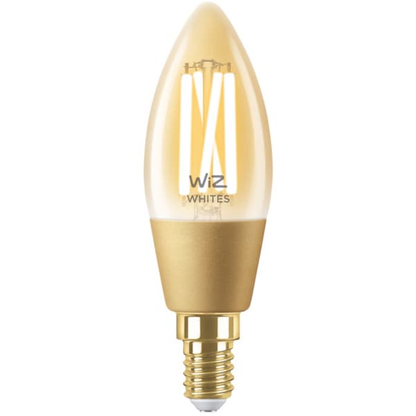 WiZ Lyskilde WA 4,9W C35 Gyllen E14 WiFi