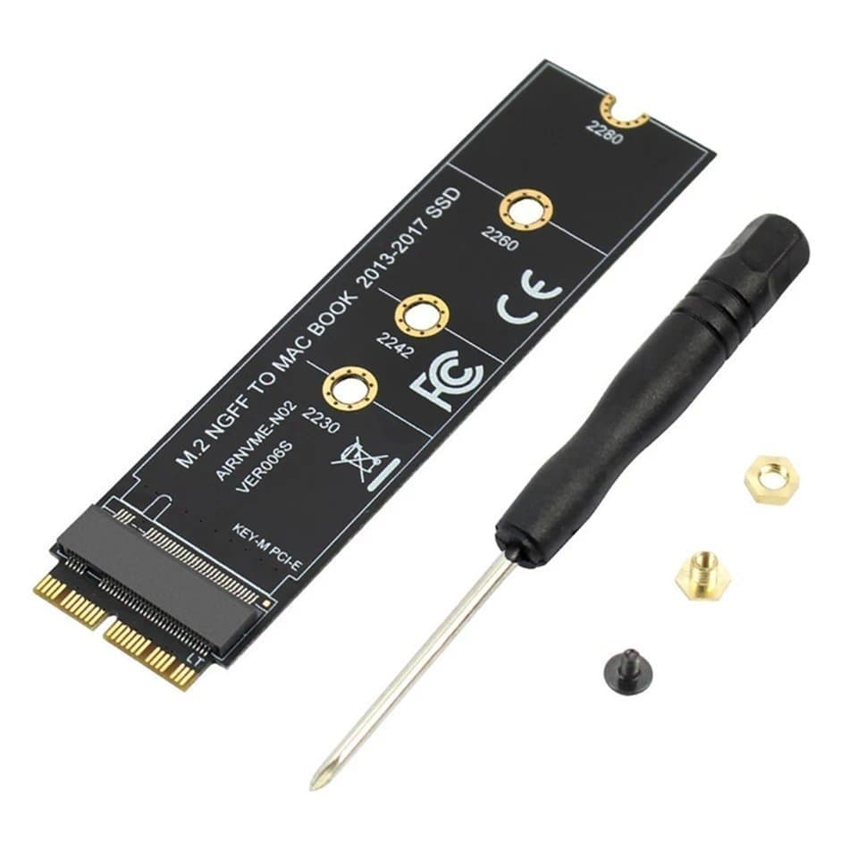 Macbook Pro/Air/Mac Pro M.2 NGFF To NVME SSD Adapter