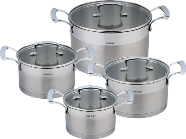 KingHoff 8-piece pot set (KH-1202)
