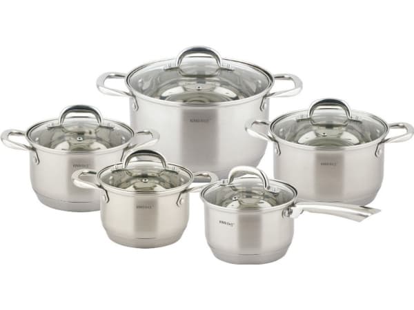 KingHoff Set of pots 10 elements (KH-4466)