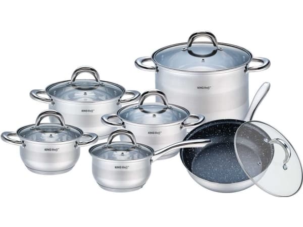 KingHoff Set of pots 12 elements (KH-1099)