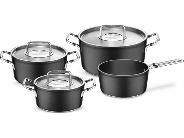 Fissler Set 4 pcs. Luno saucepans