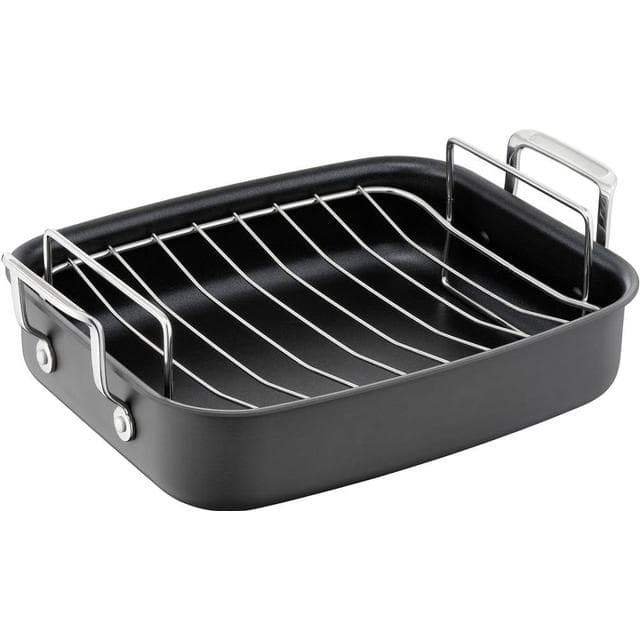 Tefal Jamie Oliver bradepande med rist 26x32 cm