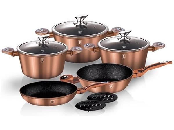 Berlinger Haus Metallic pot set 10 elements (BH/1220)