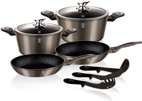 Berlinger Haus 9 Piece Metallic Line Set (BH/1227)