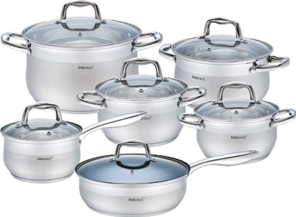 KingHoff 12 PIECES KINGHOFF POT SET KH-1423
