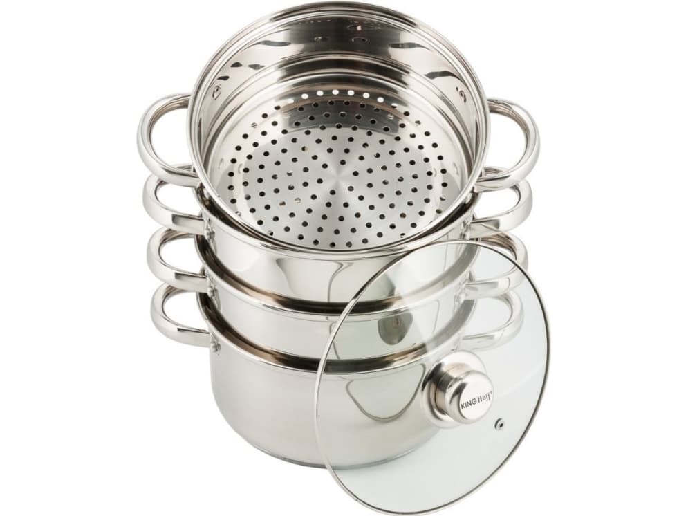 KingHoff Steaming Pot 22cm (KH-3329)