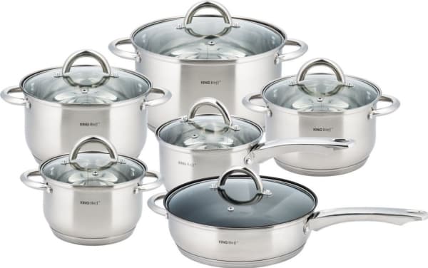 KingHoff Set of pots 12 elements (KH-4450)