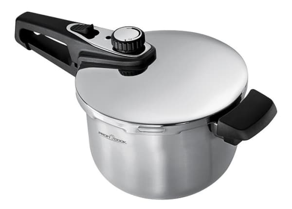 ProfiCook PC-SKT 1072, 6 l, Keramiska, gas, halogen, Induktion, Rostfritt stål, 22 cm, Rostfritt stål, Steamer basket, steamer basket holder