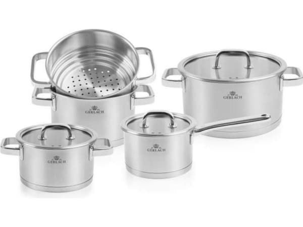 Gerlach Prestige pot set 9 elements (PRESTIGE9)