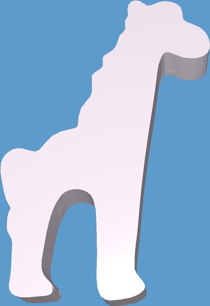 No.13 Cookie cutter "Giraffe". Buy 2 get 4 (mix from collection)