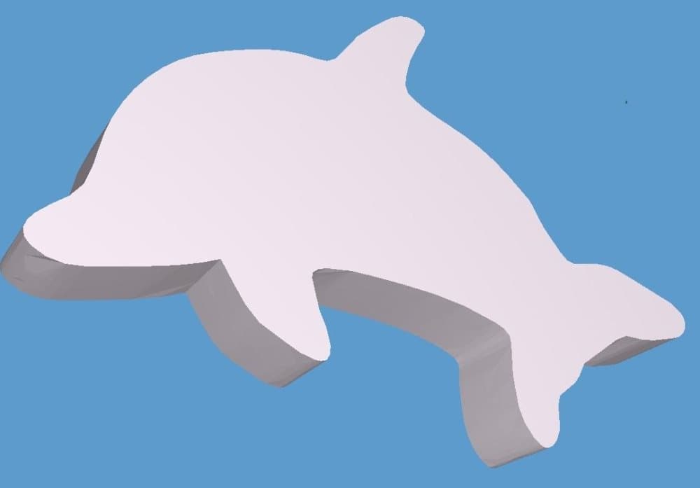 No.8 Cookie cutter "Dolphin". Buy 2 get 4 (mix from collection)