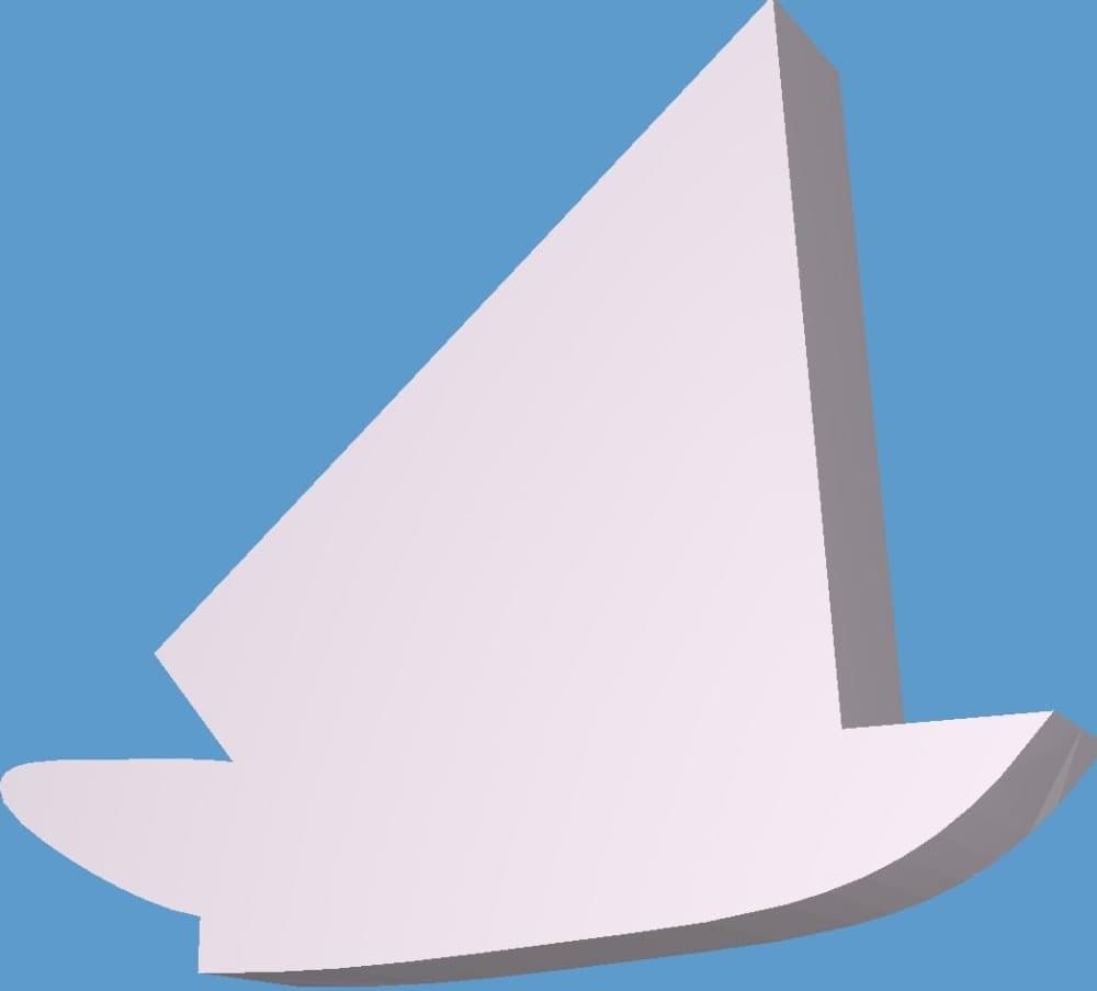 No.114 Cookie cutter "Sailing Boat" Buy 2 get 4 (mix)