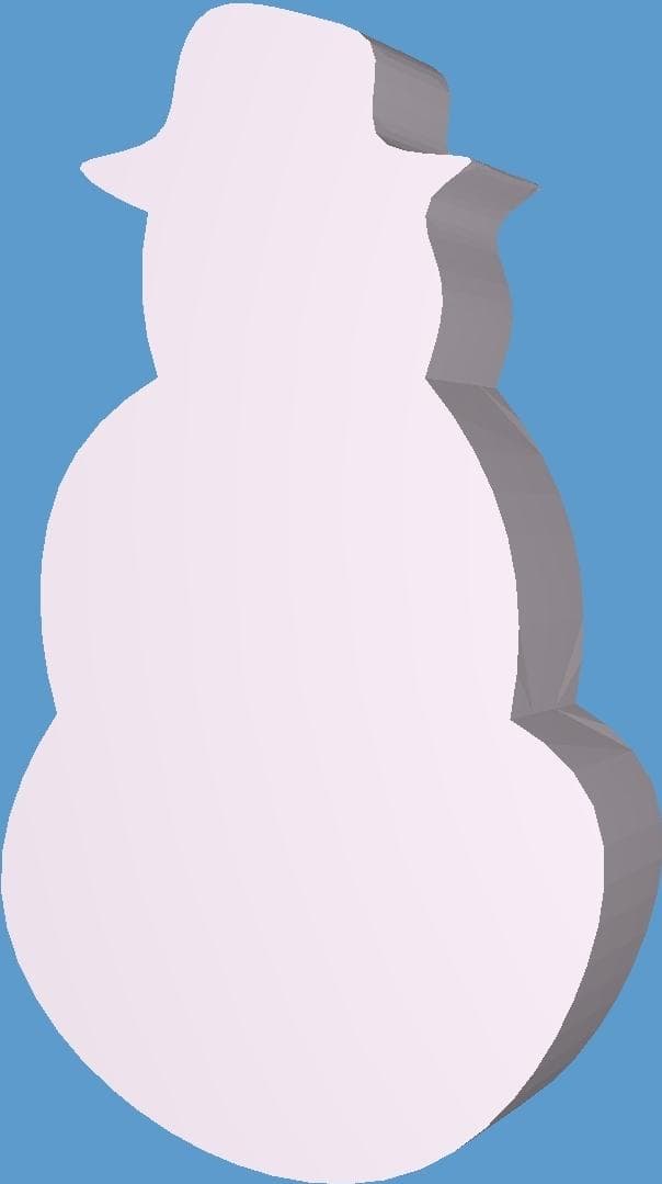No.52 Cookie cutter "Snowman2". Buy 2 get 4 (mix from collection)