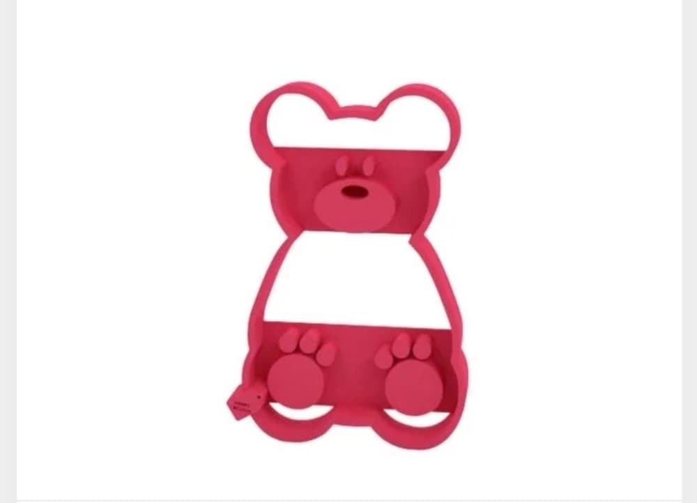 Cookie cutter, cute teddy bear, baking
