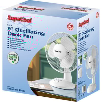 SupaCool Oscillating Desk Fan