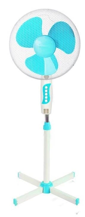 Eurocool Golvfläkt 40cm 60W, Blå