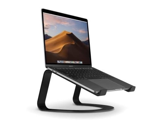 TwelveSouth Curve, Notebook stand, Svart, 263 mm, 222 mm, 149 mm, 650 g