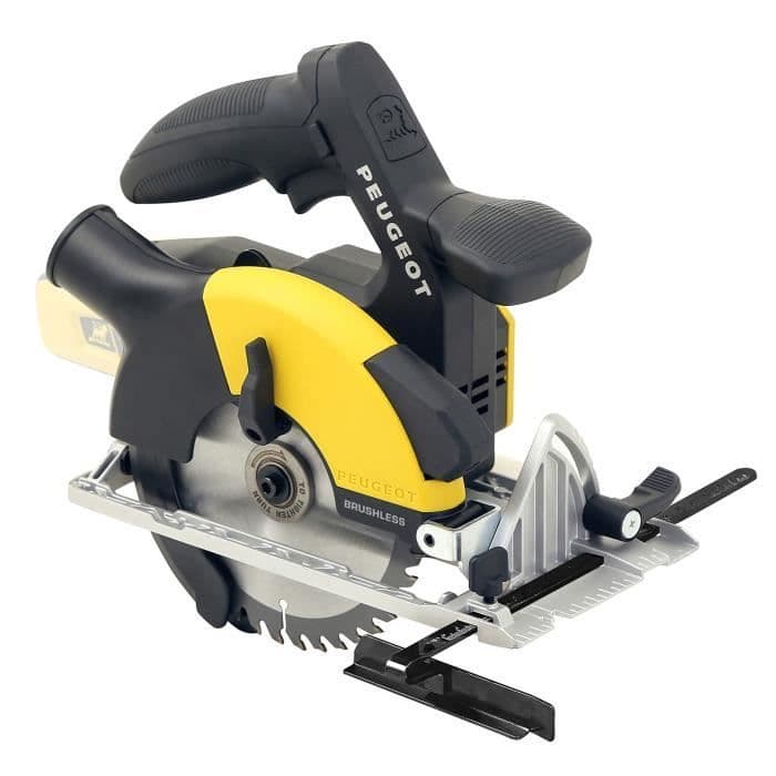 PEUGEOT Rundsav - Børsteløs - Energysaw - C18VBL - 165mm - 18 V - Rotationshastighed 4200 o / min