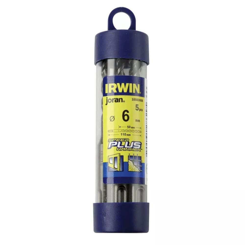 Irwin Borbits Speedhammer Plus 6 x 110 mm 5 stk 10503605